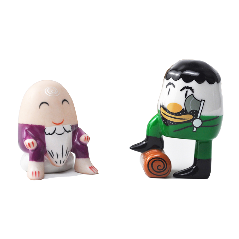 陶瓷公仔瓷器玩偶场景摆件