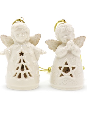 CersharLenox天使铃铛风铃陶瓷