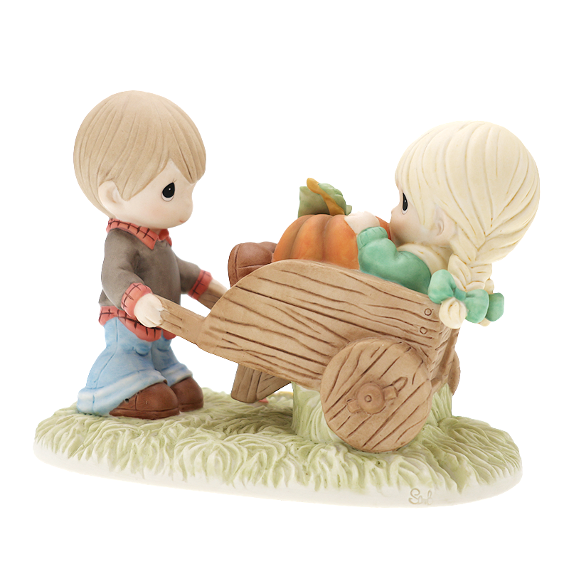 直播 Precious Moments 水滴娃娃 男孩与女孩 感恩节