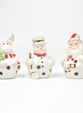 圣诞节装饰雪人驯鹿圣诞老人