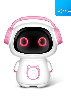AMPE X12卡通机器人蓝牙插卡音箱玩具【网络功能缺失，清仓特价】