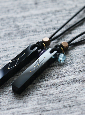 七夕礼物原创情侣项链