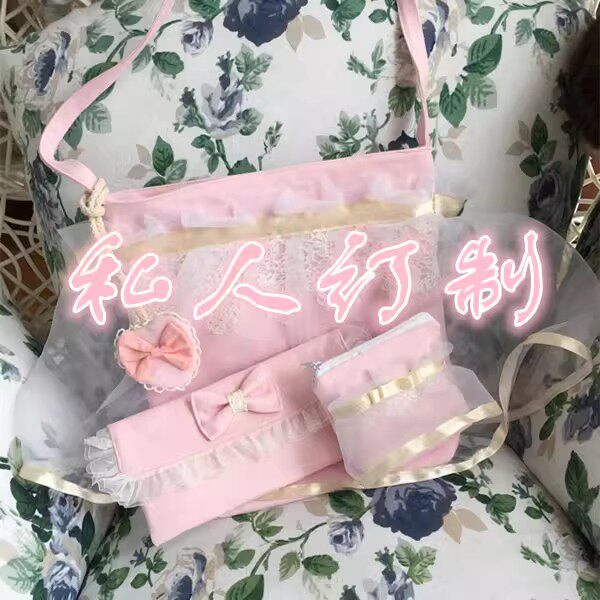 原创纯手工私人订制可爱小清新古着lolita帆布包袋包包定制专拍
