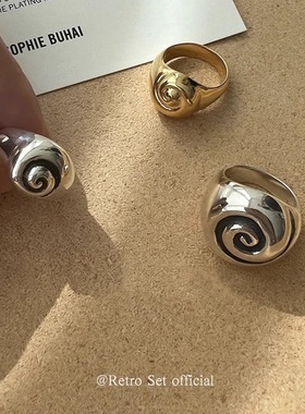 Sophiebuhai女银复古手工戒指