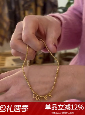 EliseTsikis女法式复古项链