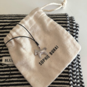 Retro 马上有钱 手工拉丝开运小马项链毛衣链本命年新年礼物