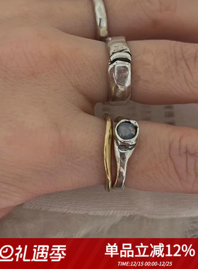 mars25女925纯银小众手工戒指