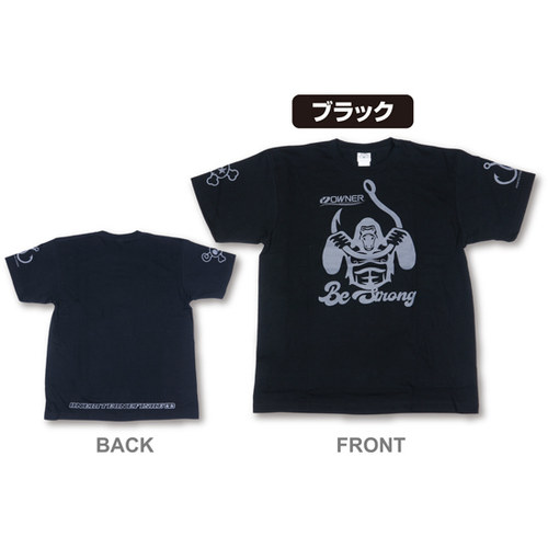 OWNER 欧娜ＯＢＯＦコラボＴシャツ ゴリラBeStrong短袖钓鱼服
