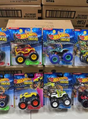 风火轮FYJ44怪兽狂野大脚车系列25E肌肉越野车克尔维特车模玩具