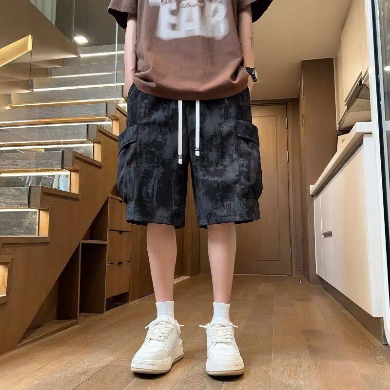 夏季男士大码短裤五分裤休闲运动