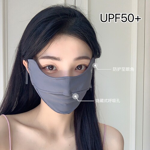 夏季高颜值护眼角防晒口罩女