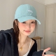温柔治愈蓝 春夏宽檐防晒鸭舌帽女韩系甜美显脸小棒球帽 2026新款