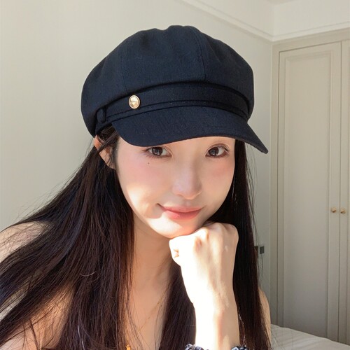 2026新款春透气薄款复古贝雷帽女