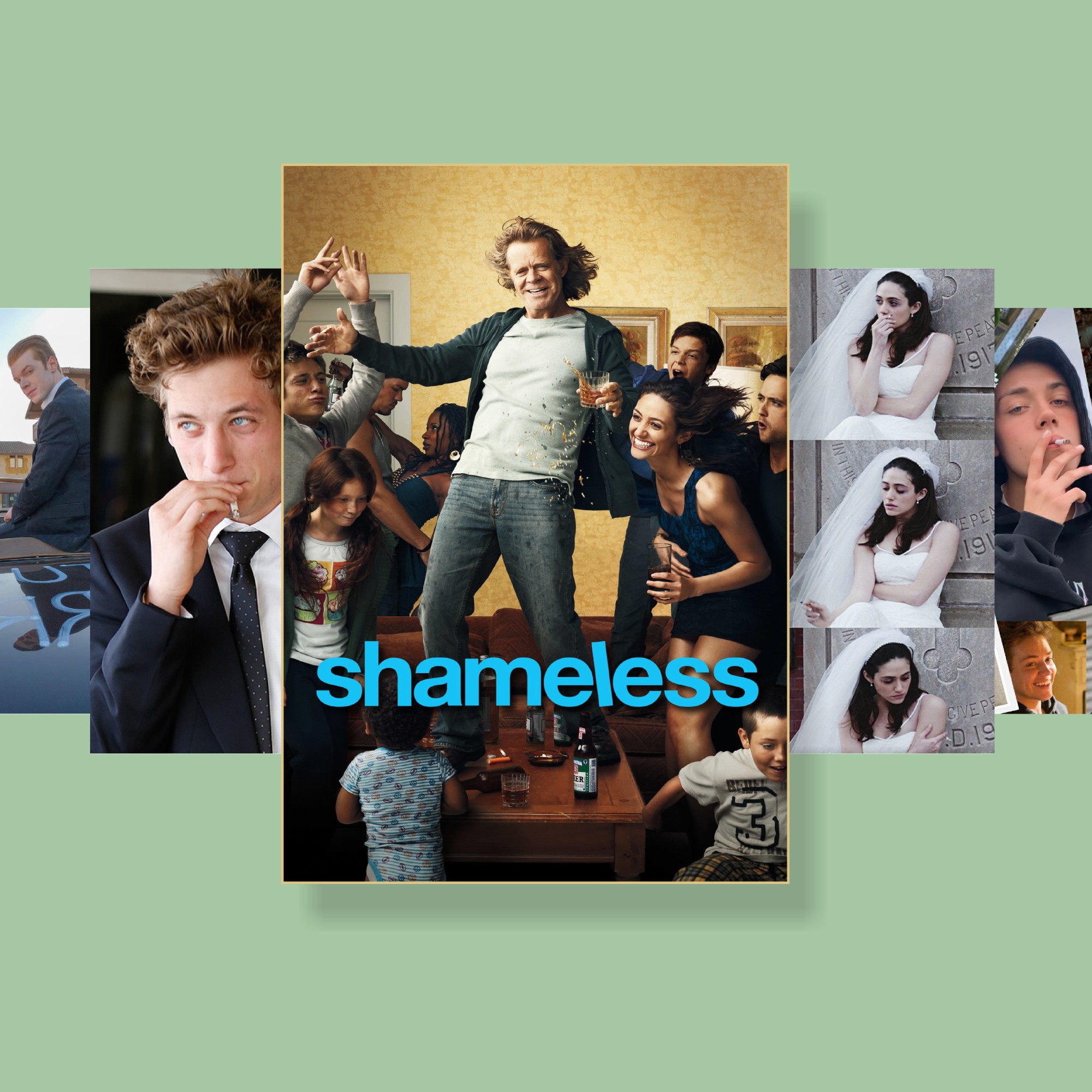 美剧无耻之徒卧室海报