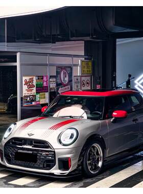 宝马MINI F54车贴拉花COOPER F56个性运动贴纸countryman贴画JCW