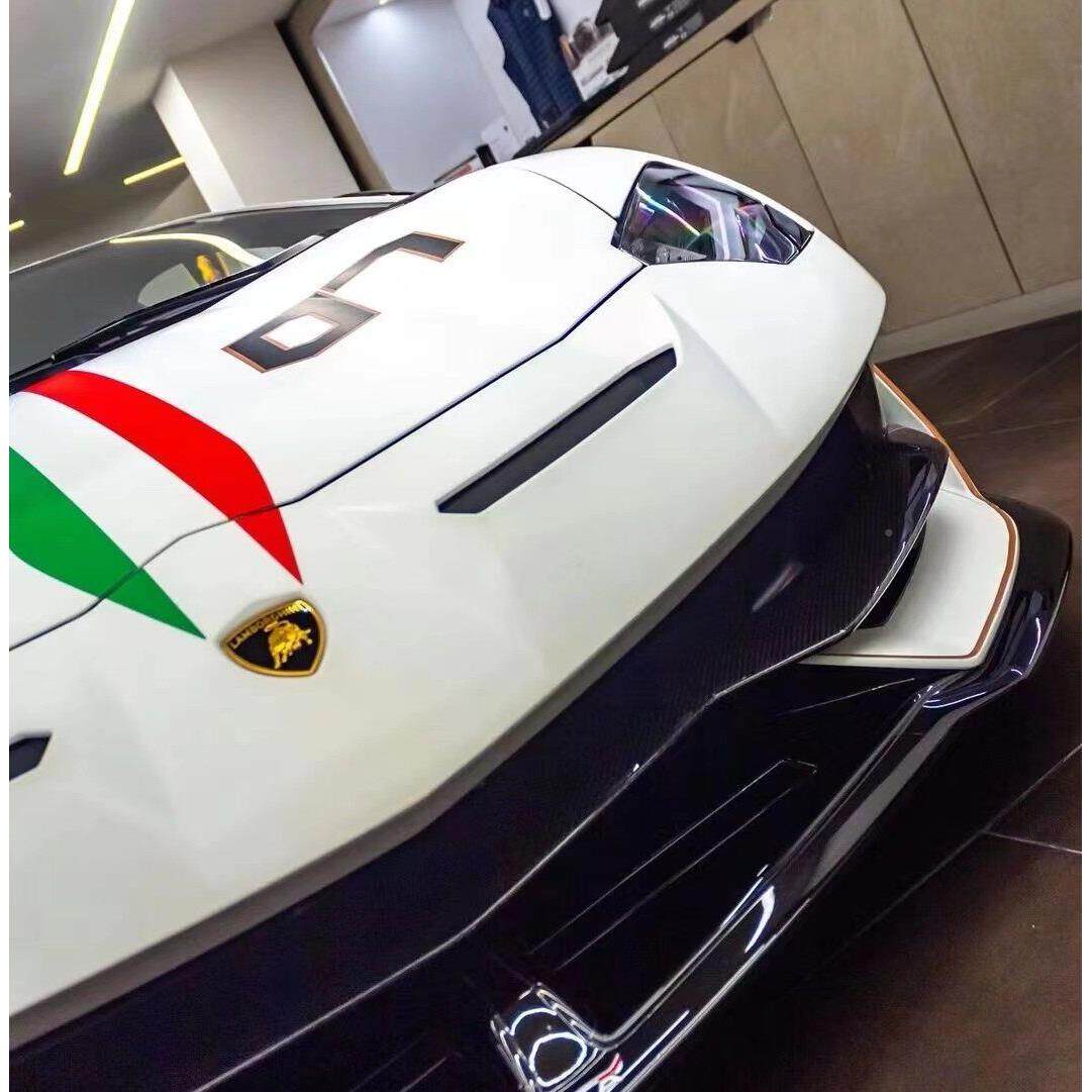 兰博基尼Avnta兰博基尼拉dor 数SVJ贴纸花大e牛引擎机盖装饰字贴