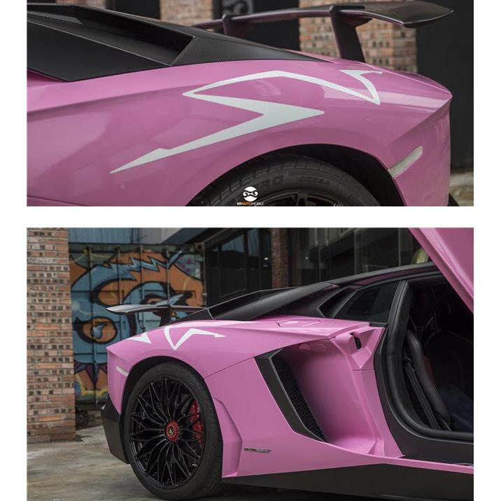 兰博基车尼avet大ador牛车贴小牛SGKnV闪电汽贴纸拉花