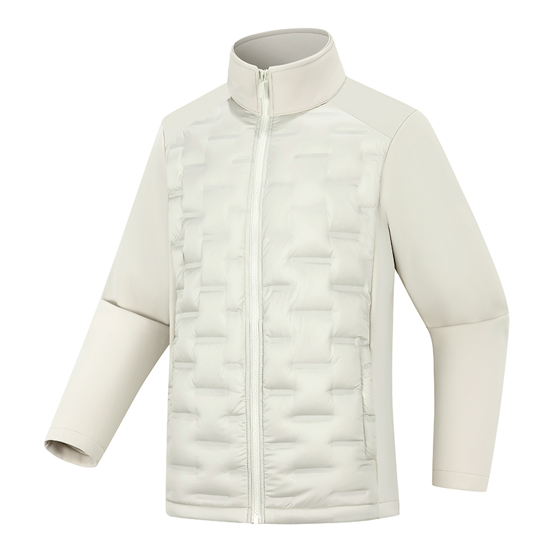 轻薄款运动羽绒服男女冬季防风保暖90白鸭绒拼接立领羽绒外套定制