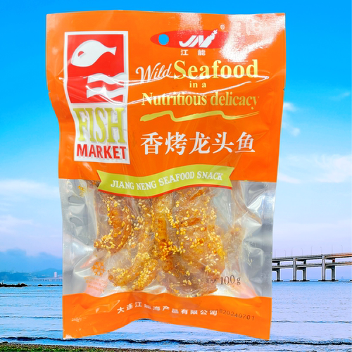 休闲食100克袋装香烤海鲜江能