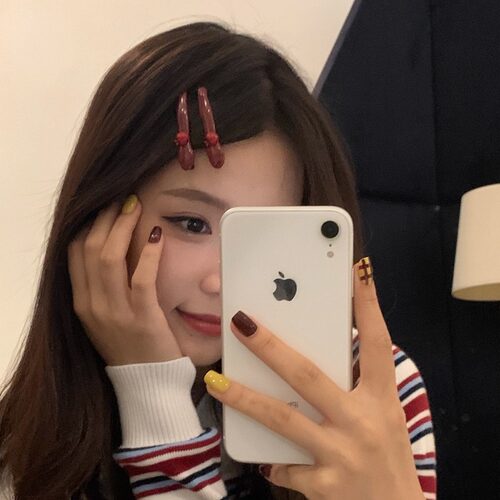 韩系ins风甜美少女心发夹