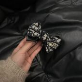 少女风蝴蝶结款 元 气满满法式 发饰复古百搭发夹香蕉夹优雅气质