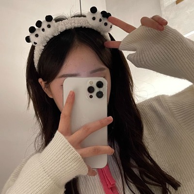 小球发箍可爱卡通动物头箍