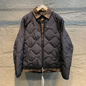 实体2025新款 假两件 日潮轻量化羽绒服奢潮90白鸭绒外套男