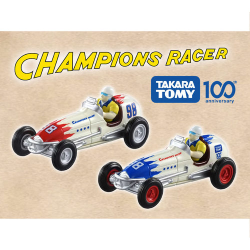 TOMY/多美卡仿真合金小汽车100周年纪念多美卡冠军赛车儿童玩具