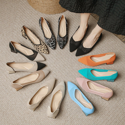 REREJOY镂空王妃鞋时尚休闲高跟