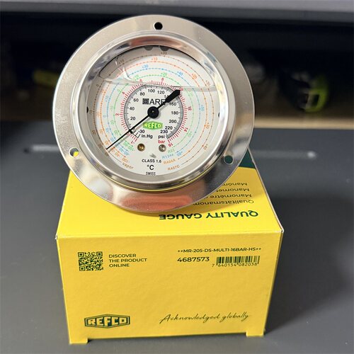 原装REFCO威科冷媒压力表油表 MR-205/305-DS-MULTI