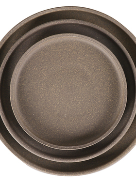 花盆托盘多肉陶瓷盆花盘底座圆形底盘接水盘上水石巴西木专用大小