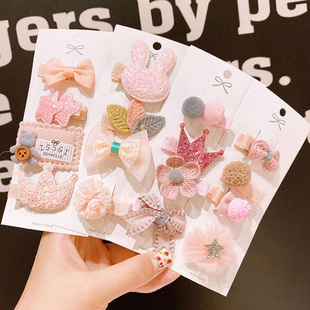 儿童发夹网红2025年新款 小号bb夹卡碎发汗毛夹不伤发刘海公主头饰