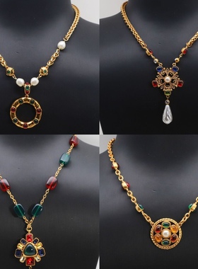 重回1920项链珍珠琉璃