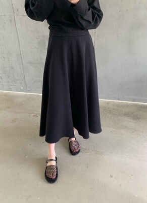 OF2026春季新款韩国高腰显瘦百搭宽松休闲鱼尾半身裙女中长款伞裙