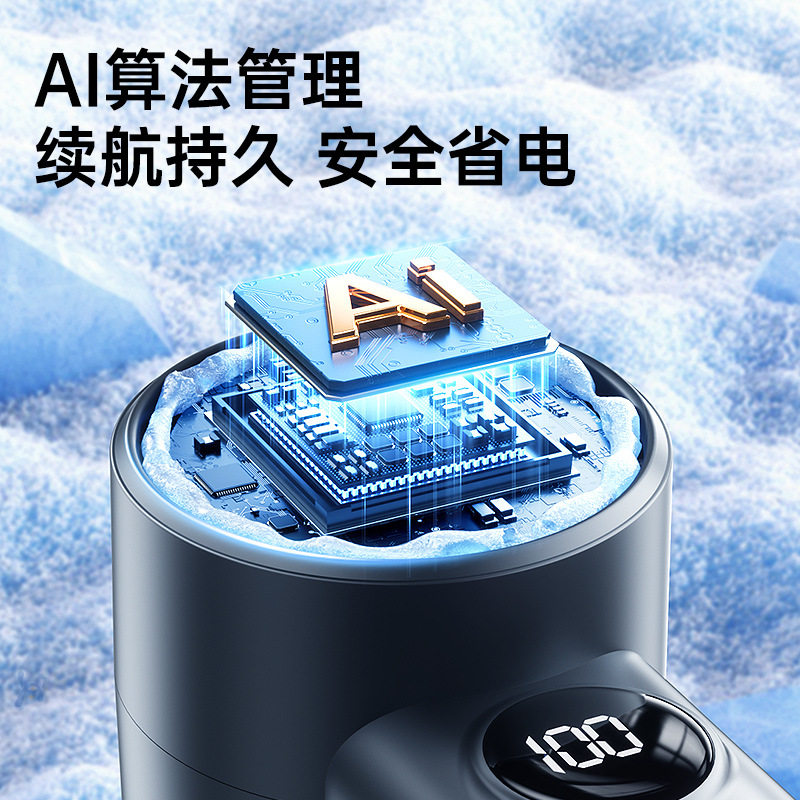 新款小风扇随身便携式usb充电手持冰感小风炮嫁接睫毛吹风机