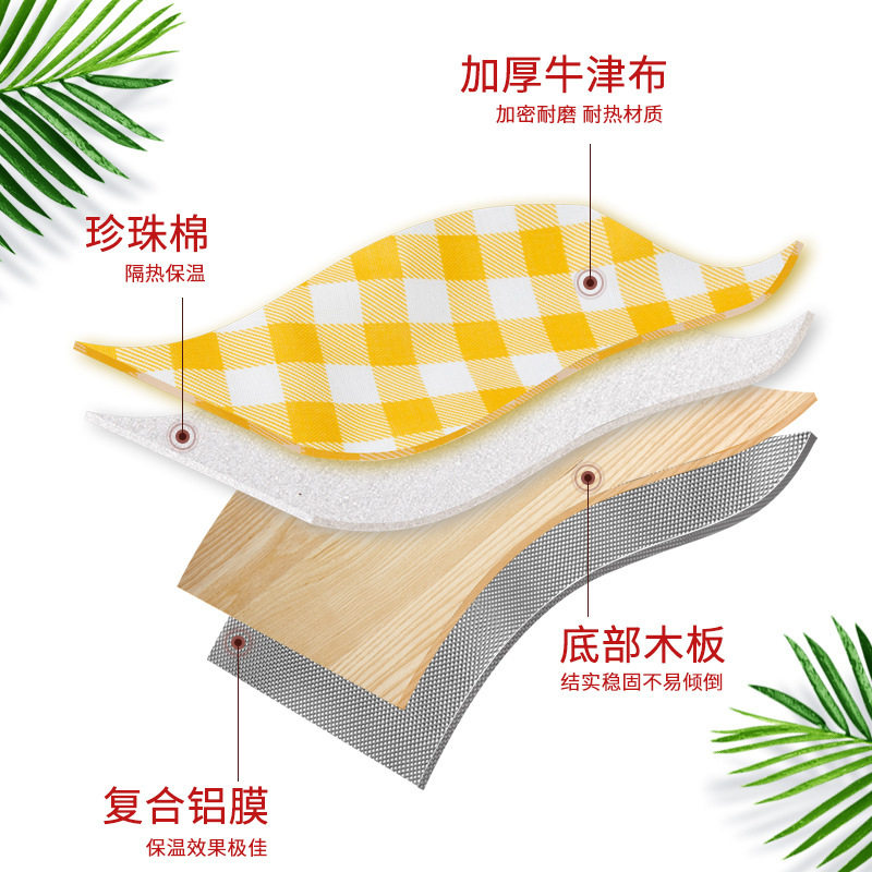 野餐篮折叠饭盒袋大容量户外露营手提冰包夏季保冷箱餐包铝箔便携