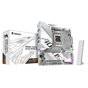 AORUS 9700X ELITE ICE主板D5支持CPU 9800X3D WIFI6E 冰雕B850M