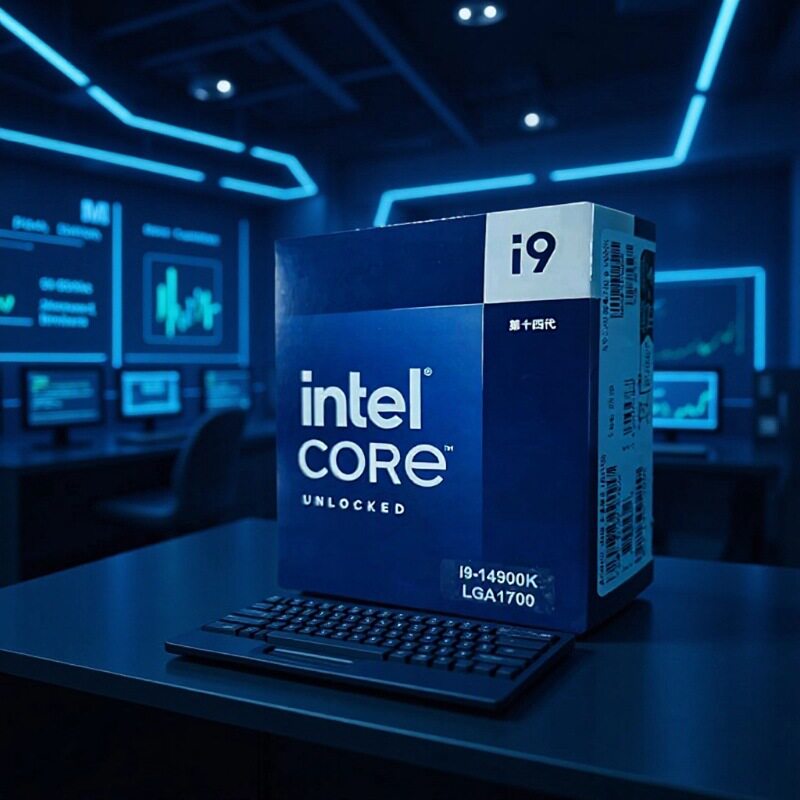 酷睿14代I9 14900K\14900KF盒包\散片24核32线程台式机CPU处理器图片