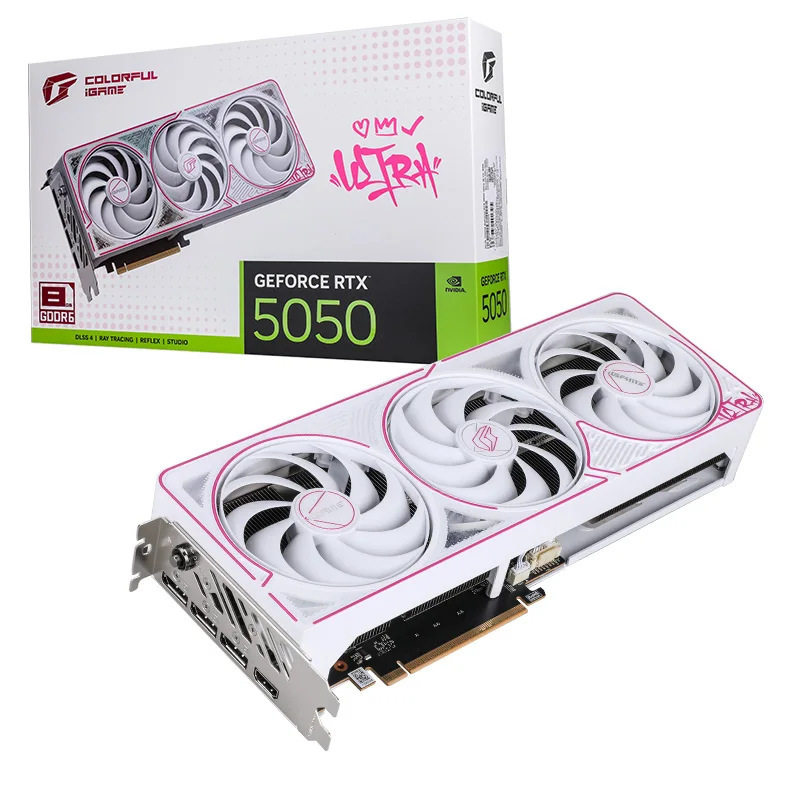 iGame GeForce RTX 5050 Ultra W OC 8GB电竞游戏电脑显卡