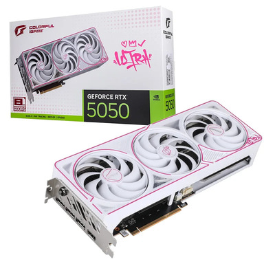iGame GeForce RTX 5050 Ultra W OC 8GB电竞游戏电脑显卡