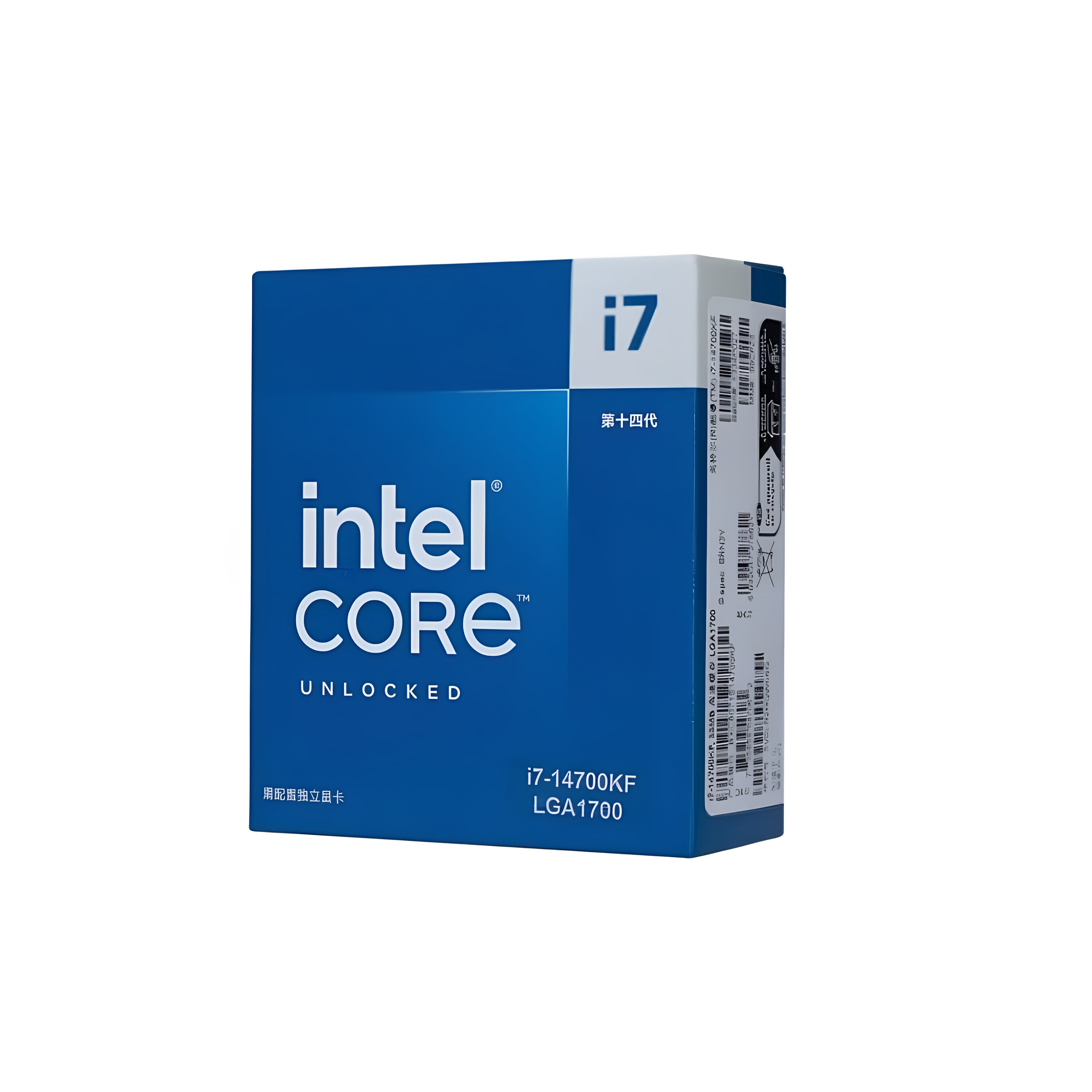 新品酷睿14代 i7-14700KF盒装 20核28线程CPU台
