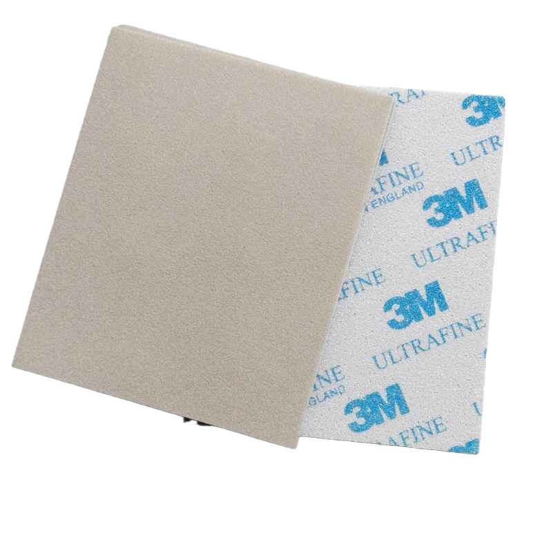 3m泡绵砂纸海绵砂2600 2601 2602砂纸塑胶笔记本打磨抛光弹性砂纸