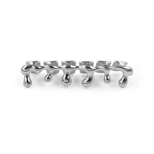 欧美嘻哈牙套Drip Grillz水滴牙套新款万圣节装扮饰品 嘻哈大金牙