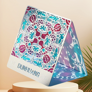 金属透明漆书签定制镂空透光吸磁文创礼品黄铜刻字书签尺寸定做