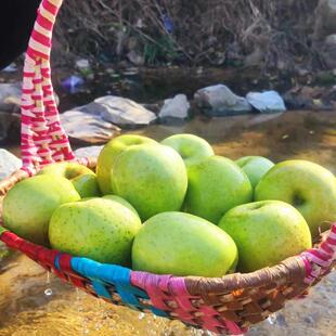 大连丑雀斑青森纯原本苹果脆甜度高肉细多汁解渴高复购现发