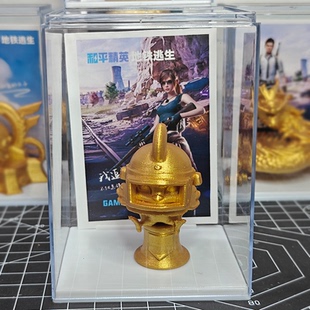 手工制作3D打印丙烯上色和平精英手办地铁逃生模型变卖物