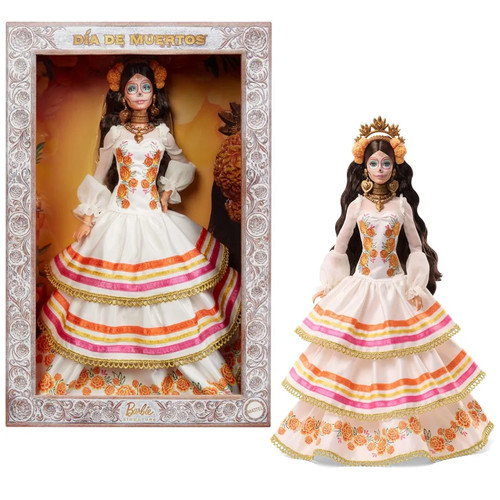 【现货】珍藏版2025亡灵节芭比娃娃Barbie Dia De Muertos Doll