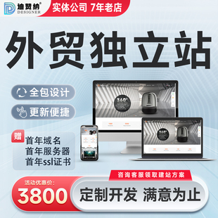 企业网站建设外贸独立站英文站制作做网站开发定制多语言网页设计