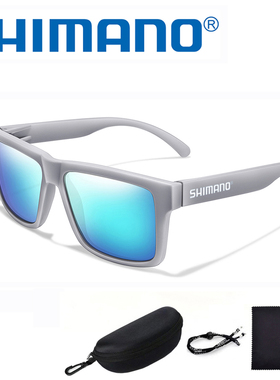 禧玛诺钓鱼眼镜偏光防眩光高清太阳镜路亚台钓开车遮阳镜