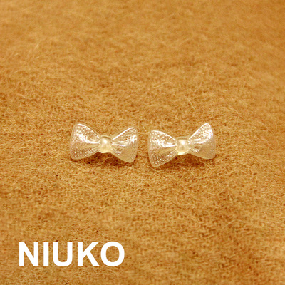 niuko辅料半透明蝴蝶结针织15mm